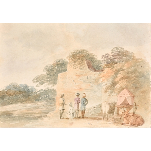 72 - 19th Century English School. A Large Quantity of Watercolours relating to India, including landscape... 