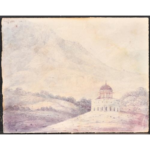 72 - 19th Century English School. A Large Quantity of Watercolours relating to India, including landscape... 