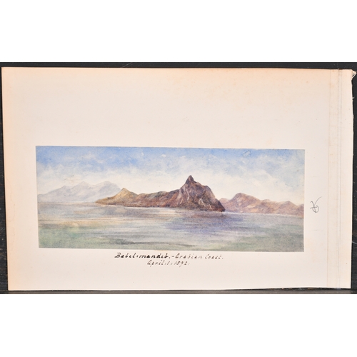 72 - 19th Century English School. A Large Quantity of Watercolours relating to India, including landscape... 