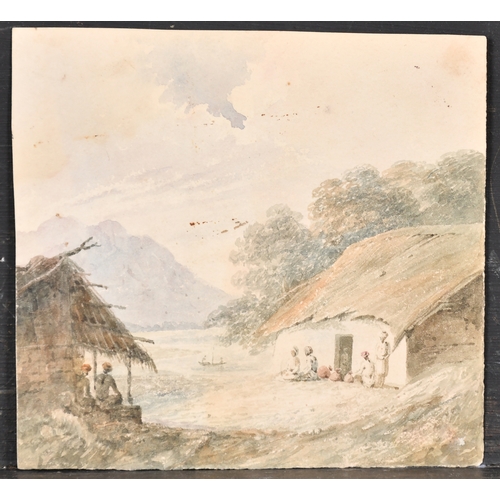 72 - 19th Century English School. A Large Quantity of Watercolours relating to India, including landscape... 