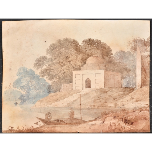 72 - 19th Century English School. A Large Quantity of Watercolours relating to India, including landscape... 