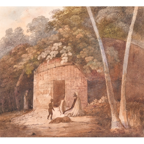 72 - 19th Century English School. A Large Quantity of Watercolours relating to India, including landscape... 