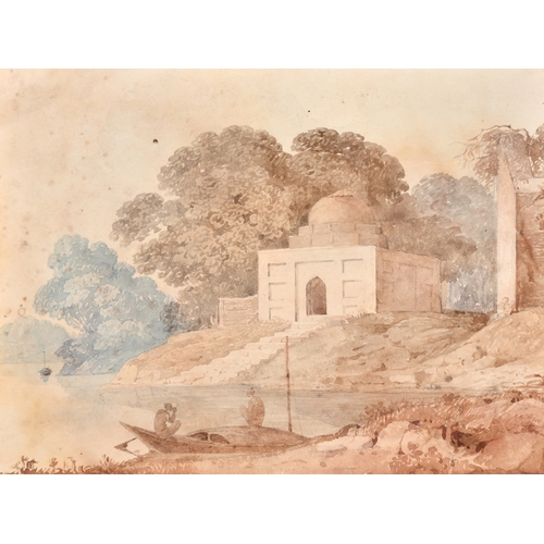 72 - 19th Century English School. A Large Quantity of Watercolours relating to India, including landscape... 