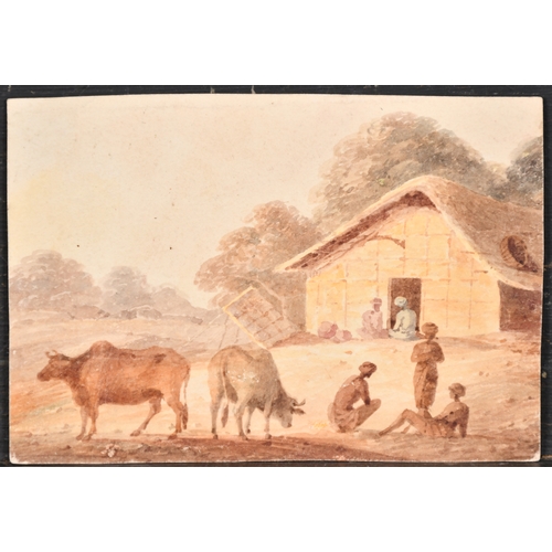 72 - 19th Century English School. A Large Quantity of Watercolours relating to India, including landscape... 