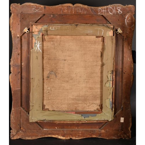 107 - 19th Century English School. Bust Portrait of a Man, In a gilt composition frame, 29.5