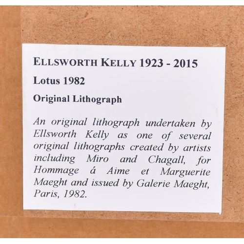 183 - Ellsworth Kelly (1923-2015) American. 