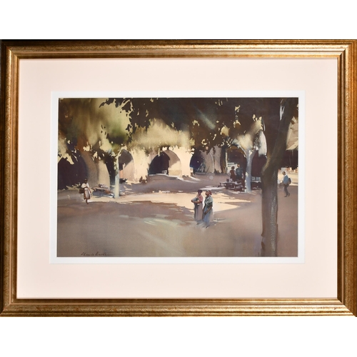 213 - Claude Buckle (1905-1973) British. 'Sommieres France', Watercolour, Signed, 12.5