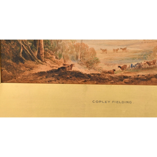 28 - Anthony Vandyke Copley Fielding (1787-1855) British. An Extensive Landscape, Watercolour, Signed and... 