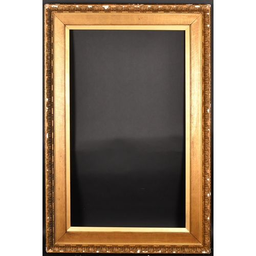 303 - 19th Century English School. A Gilt Composition Watts Style Frame, rebate 50