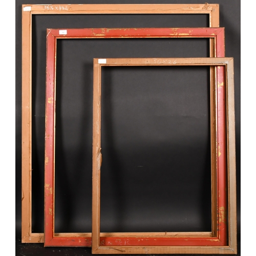 315 - 20th Century English School. A Gilt Composition Frame, rebate 39