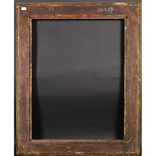 316 - 19th Century English School. A Painted Composition Frame, rebate 39