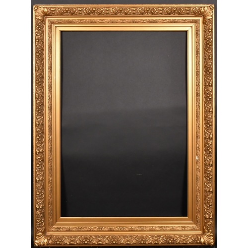 317 - 19th Century French School. A Painted Composition Barbizon Frame, rebate 39