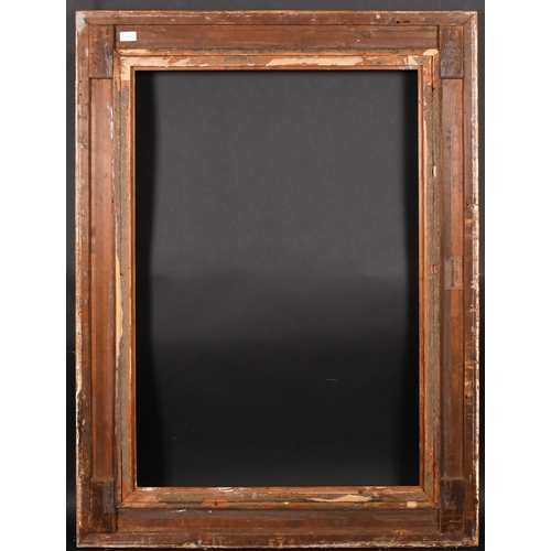 317 - 19th Century French School. A Painted Composition Barbizon Frame, rebate 39