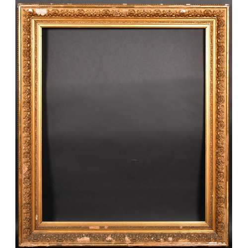 329 - 19th Century English School. A Gilt Composition Frame, rebate 34