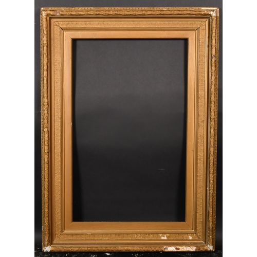 334 - 19th Century English School. A Painted Composition Frame, rebate 32