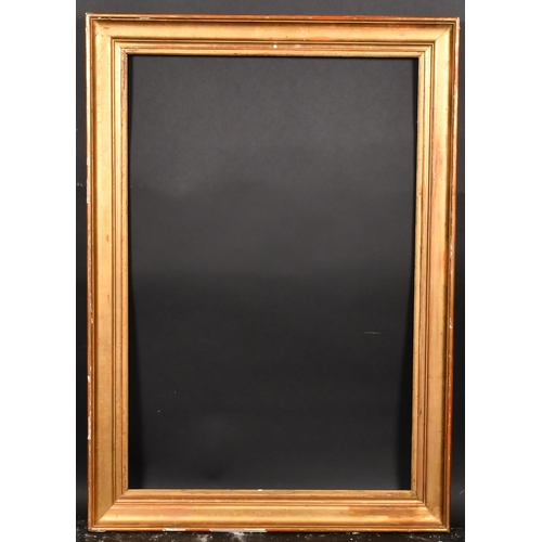 335 - 19th Century European School. A Hollow Gilt Frame, rebate 31.75 x 21.25 (80.6 x 54cm)