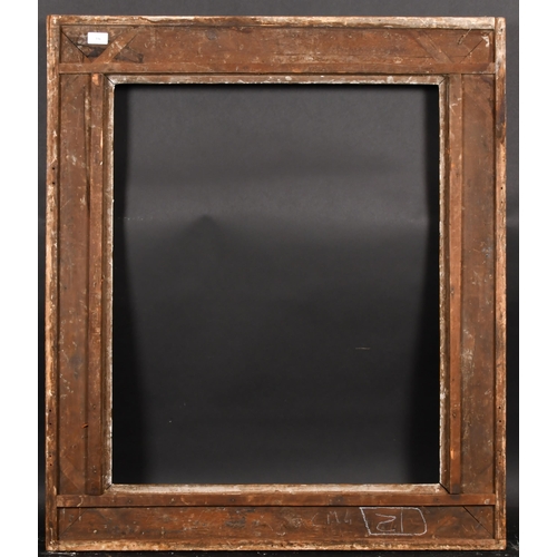 336 - 19th Century English School. A Carved Giltwood Frame, rebate 31.5