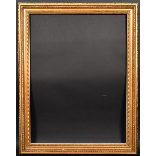 339 - 20th Century English School. A Gilt Composition Frame, rebate 31.5