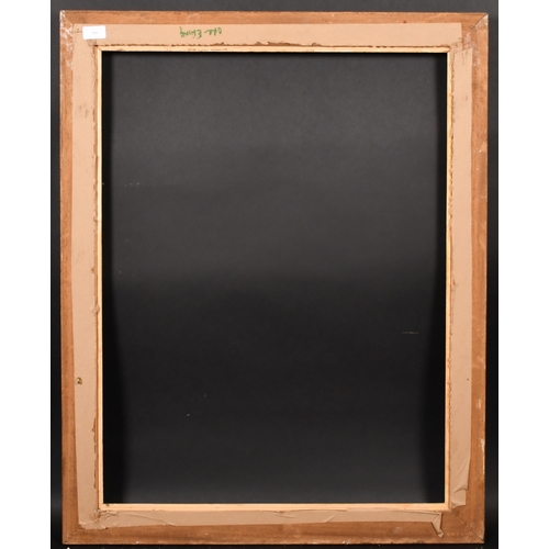 339 - 20th Century English School. A Gilt Composition Frame, rebate 31.5