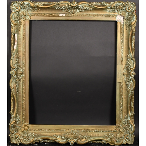 342 - 19th Century English School. A Painted Composition Frame, rebate 30.5