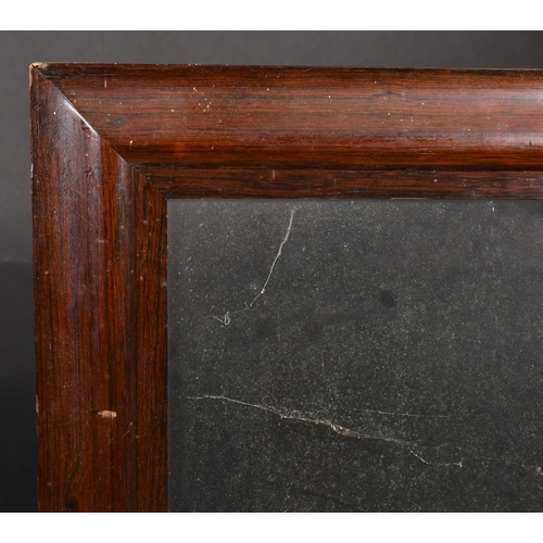 345 - Early 20th Century English School. A Darkwood Frame, with inset glass, rebate 30.25