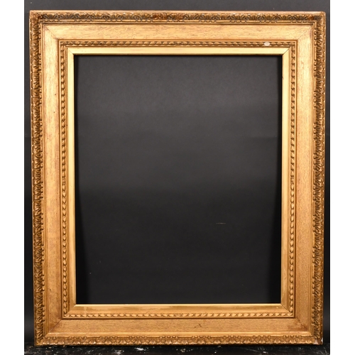 347 - 19th Century English School. A Gilt Composition Watts Frame, rebate 30