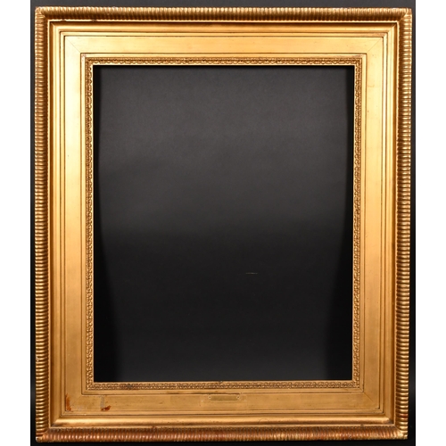 348 - 19th Century English School. A Gilt Composition Frame, rebate 30