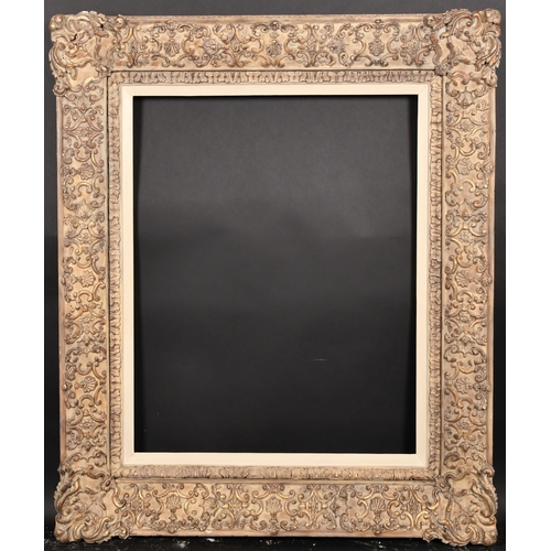 349 - 19th Century English School. A Painted Composition Frame, with a white slip, rebate 30