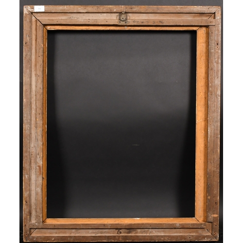 351 - Early 19th Century English School. A Gilt Composition Frame, with shell corner pieces, rebate 30