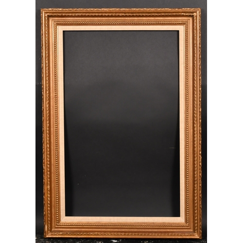 355 - 20th Century English School. A Gilt Composition Frame, with a fabric slip, rebate 30