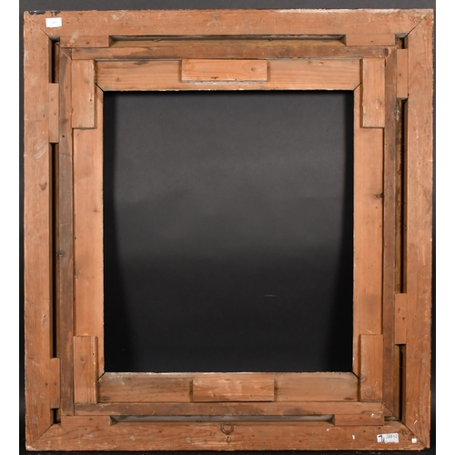 357 - 19th Century European School. A Black Painted Bolection Frame, rebate 29