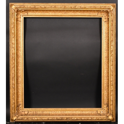 359 - 19th Century English School. A Gilt Composition Frame, rebate 28.5