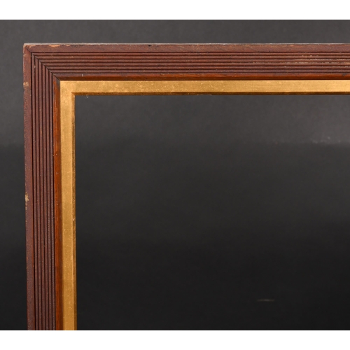 361 - Early 20th Century English School. A Wooden Frame, with a gilt slip, rebate 28