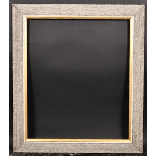 364 - 20th Century English School. A Painted Wooden Frame, with a gilt inner edge, rebate 26.75