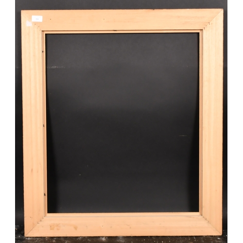 364 - 20th Century English School. A Painted Wooden Frame, with a gilt inner edge, rebate 26.75