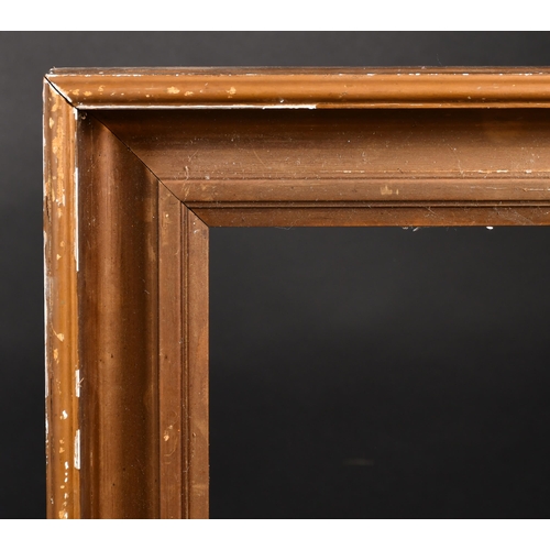 368 - 20th Century European School. A Painted Composition Hollow Frame, rebate 25.75