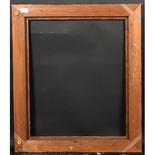 371 - 20th Century English School. A Wooden Frame, rebate 25