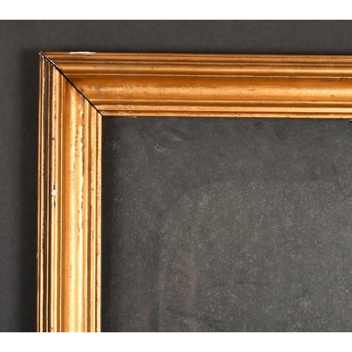 373 - 19th Century English School. A Gilt Composition Frame, with inset glass, rebate 25