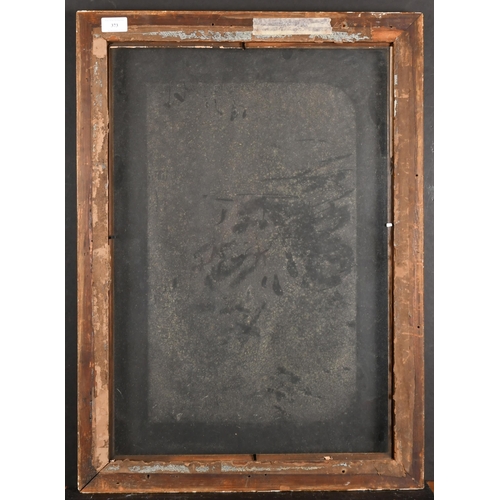 373 - 19th Century English School. A Gilt Composition Frame, with inset glass, rebate 25