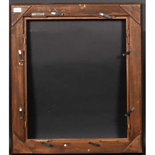 382 - 20th Century Dutch School. A Wooden Frame, rebate 24