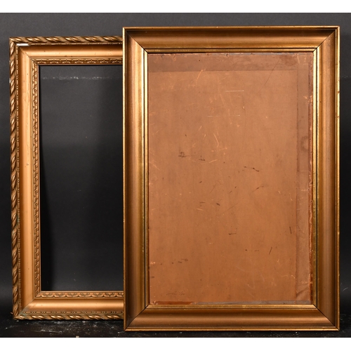 383 - 20th Century English School. A Gilt Composition Frame, rebate 24