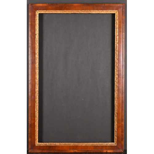 391 - Early 19th Century English School. A Wooden Frame, with a carved giltwood inner edge, rebate 24