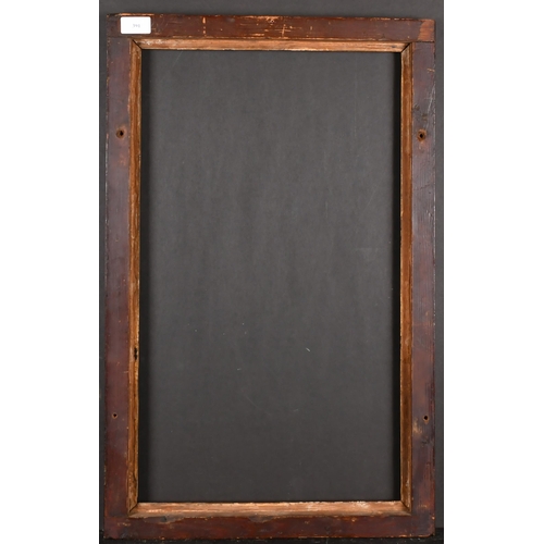 391 - Early 19th Century English School. A Wooden Frame, with a carved giltwood inner edge, rebate 24