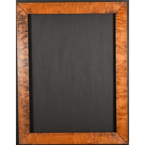 395 - 19th Century English School. A Maple Frame, rebate 23.5