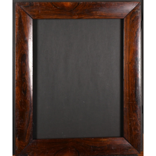 405 - 19th Century English School. A Darkwood Frame, rebate  22