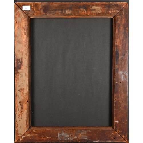 405 - 19th Century English School. A Darkwood Frame, rebate  22