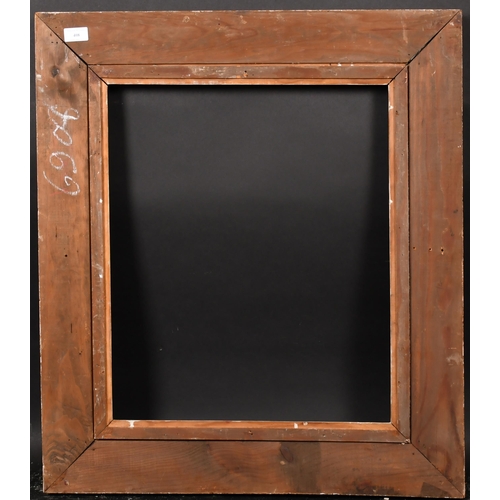 408 - Early 20th Century French School. A Painted Carved Wood Frame, with a white slip, rebate 21.5