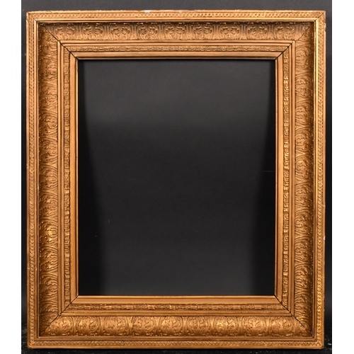 411 - Early 19th Century English School. A Gilt Composition Frame. rebate 21