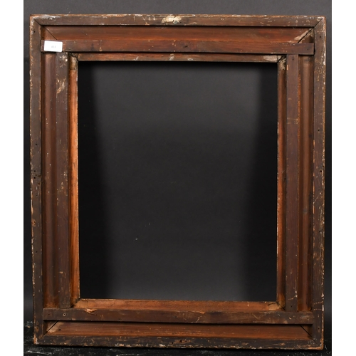 411 - Early 19th Century English School. A Gilt Composition Frame. rebate 21