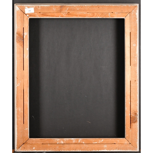 412 - 20th Century English School. A Painted Hollow Frame, rebate 21